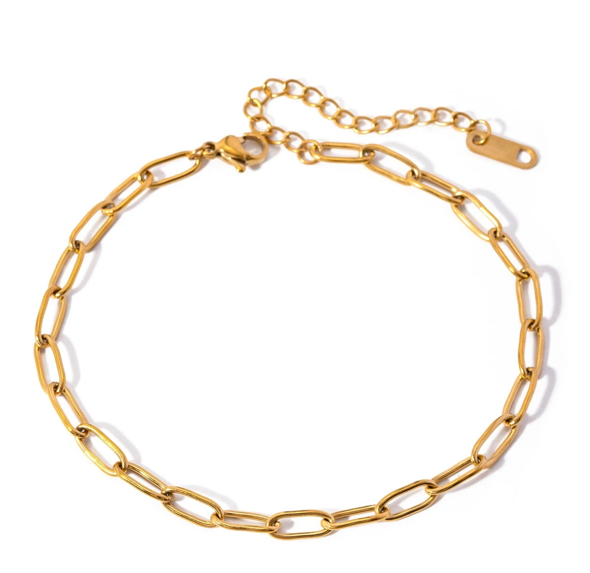 Paper Clip Anklet