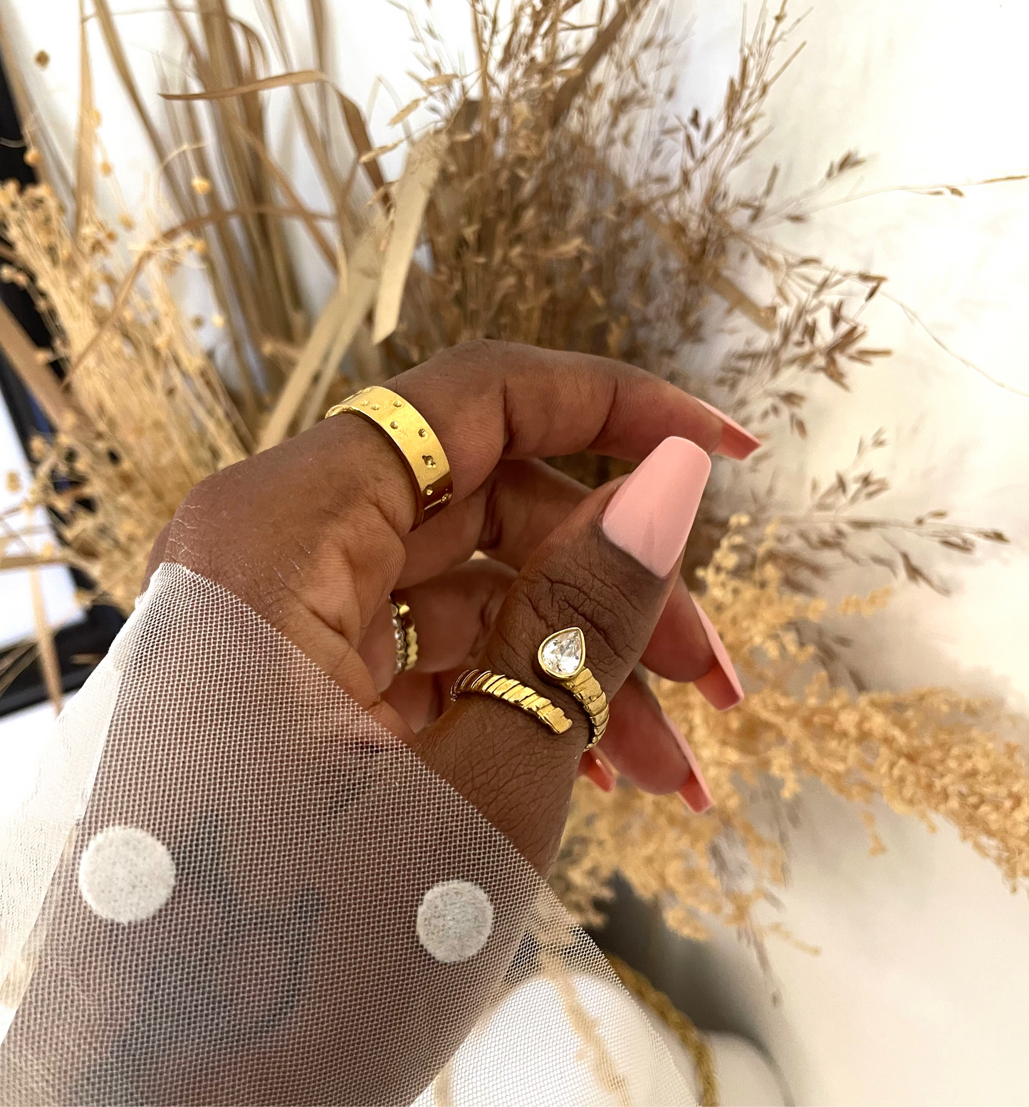 Aria Adjustable Ring