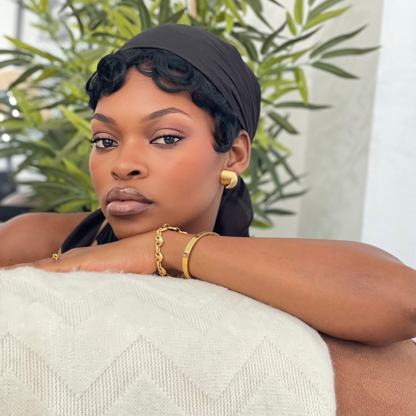 Goddess Stud Earrings