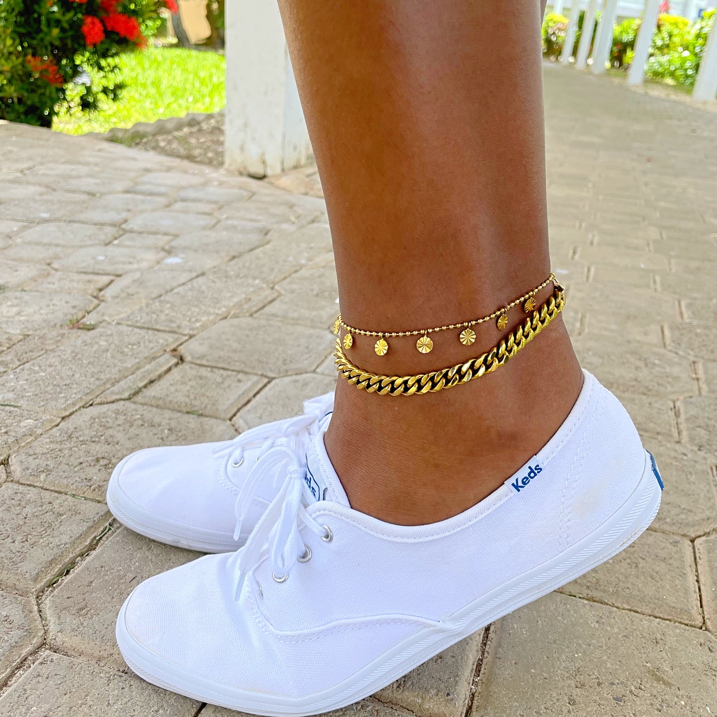 Petal Flakes Anklet