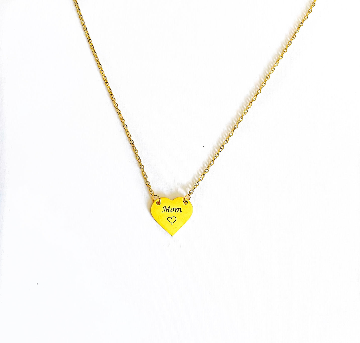 Mom Heart Necklace