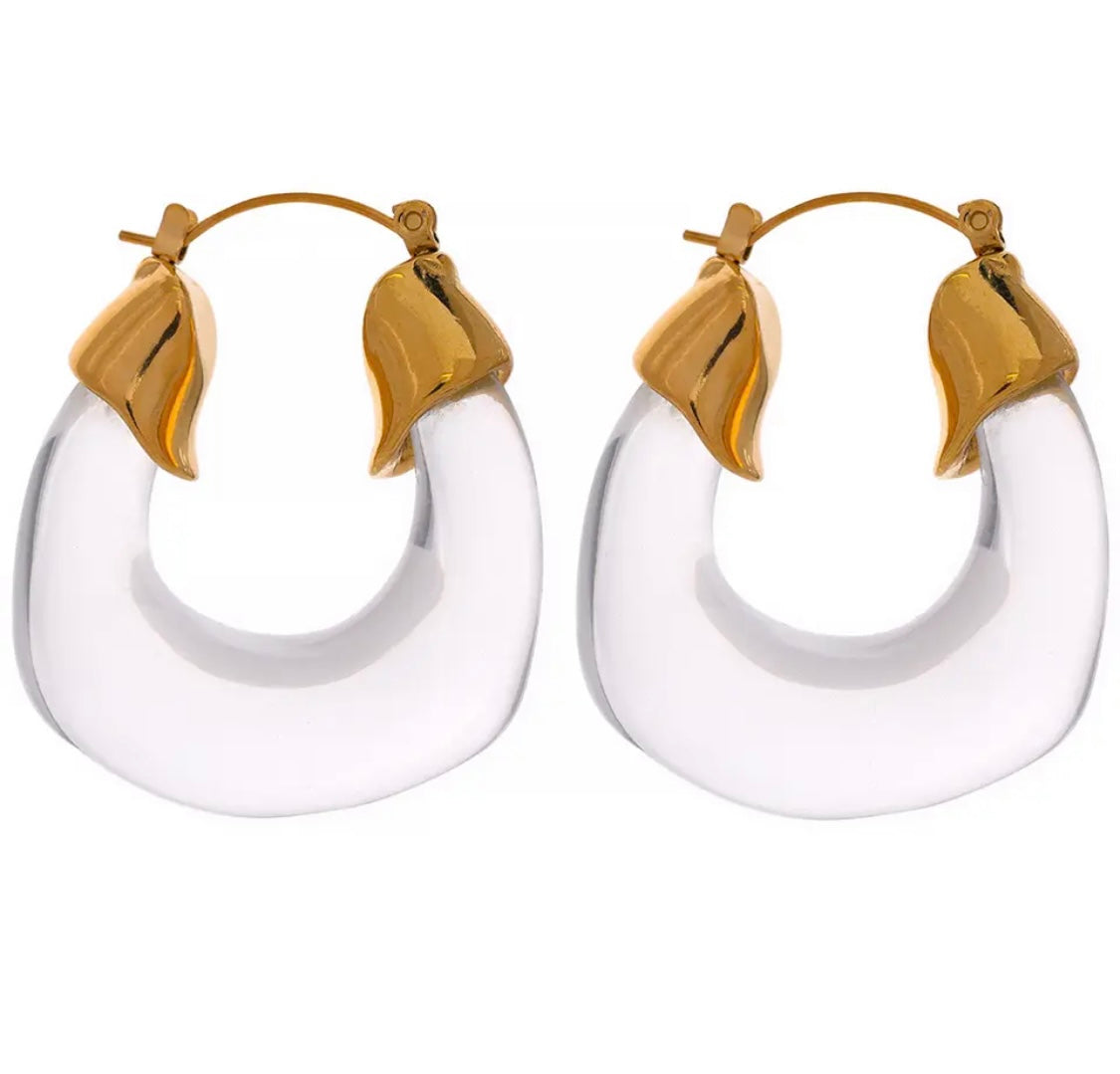 That Girl Hoops Earrings