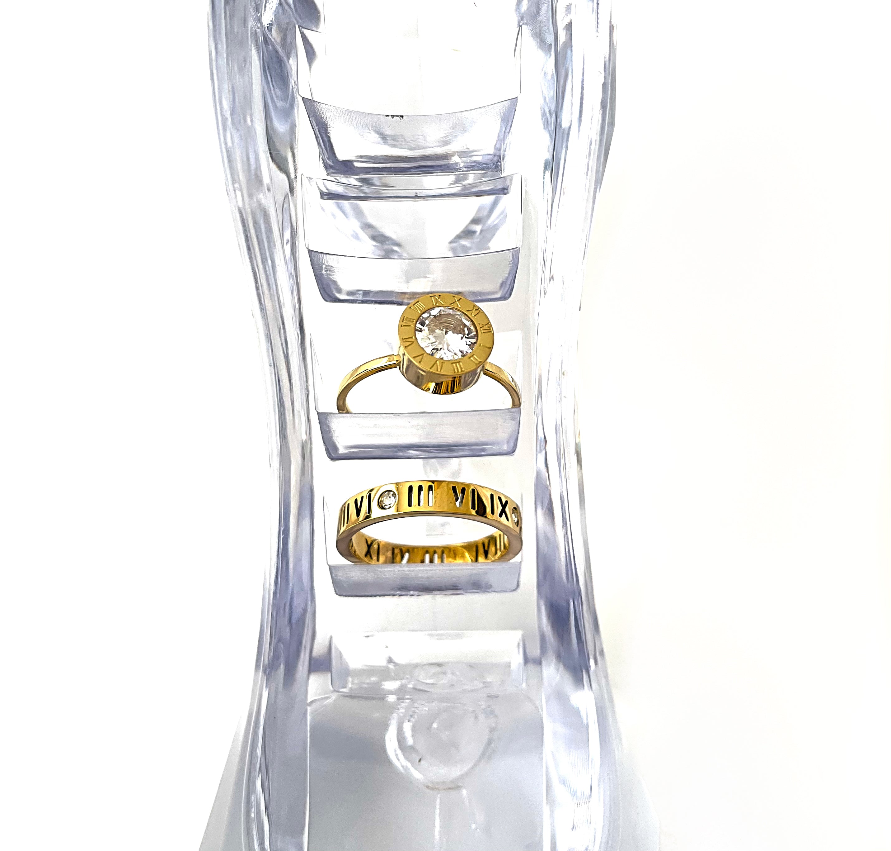 Roman Ring Set – The Blackest Box Jewels