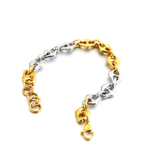 Mixed Metal Men’s Bracelet