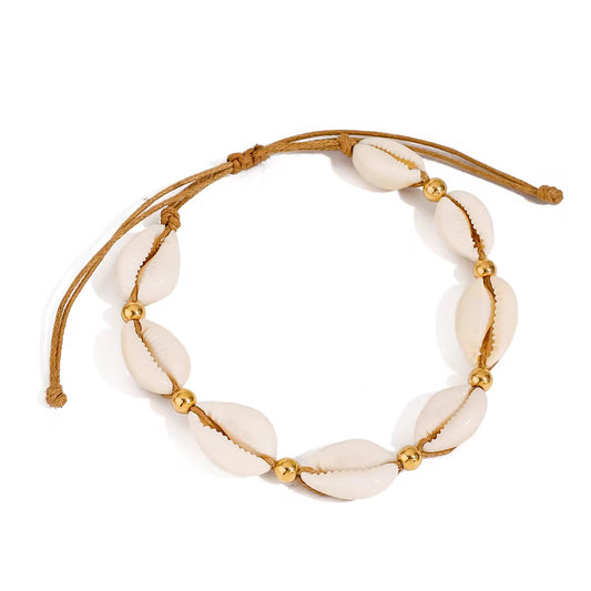 Cord Shell Bracelet