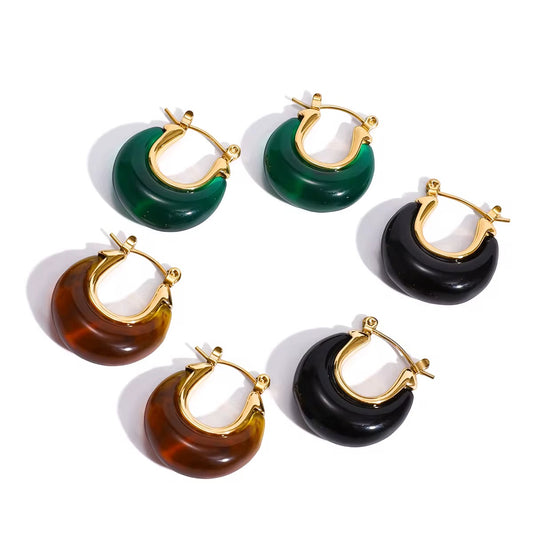 Amber Earrings