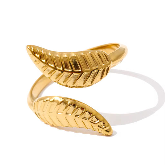 Leaf Adjustable Ring