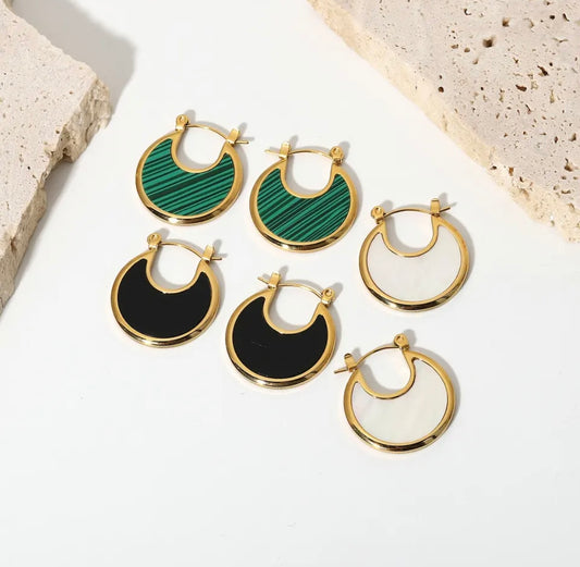 Emily Hoops Earrings